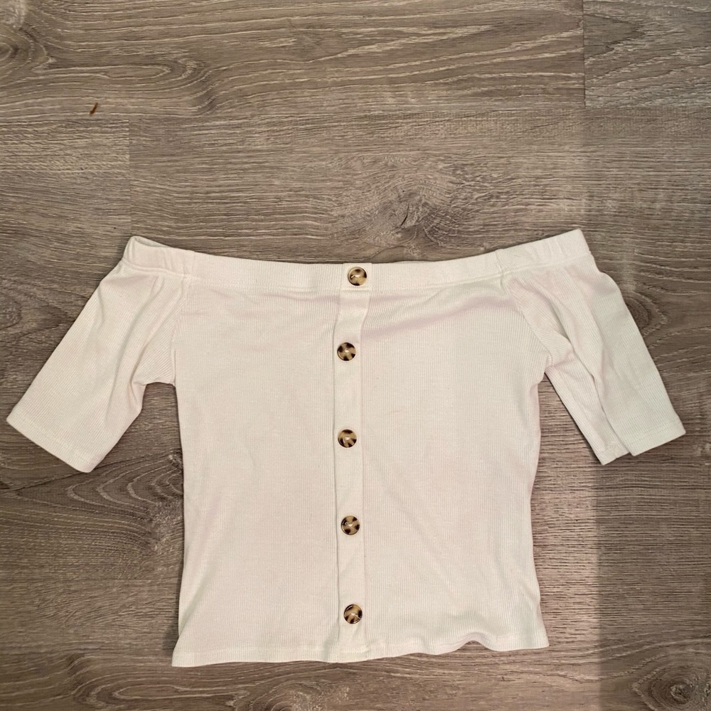 Off the shoulder top